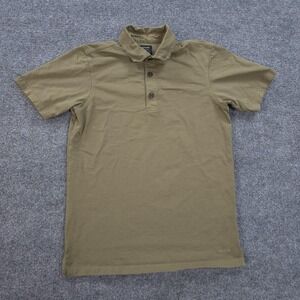 Filson Polo Shirt Mens XS Green Field Olive Pique Casual Hiking Camp Outdoorsr